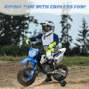 12V Electric Dirt Bike for Kids - 50W Dual Motor Ride-On Motorcycle for Ages 3-8