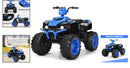 Blue 12V Children’s Electric ATV with Sounds and Lights - Safe 4-Wheel Fun