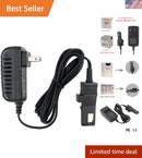 12V Universal Charger for Power Wheels - Compatible with Gray & Orange Batteries