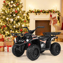 24V Kids Electric ATV with Dual Motors and Storage Basket