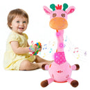 Interactive Singing Cactus Toy with LED Lights and 10 Songs by MIAODAM