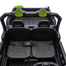 24V Two-Seater Kids Electric Ride-On Six-Wheel Dump Truck with Parental Remote Control