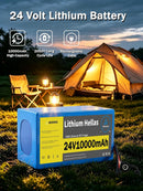 24V 10Ah Lithium Battery with 29.4V 1A Charger for Children's Ride-On Toys, Single Unit