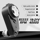 Fast 18V Gearbox 40000 RPM for Power Wheel Motor Enhancement - Blue