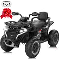 24V 4WD Kids ATV 2-Seat Ride On Car w/Remote Bluetooth USB Headlights EVA Tires