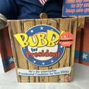1999 Mattel Bubba for President Interactive Plush Bear Toy in Original Box