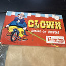 Cragstan Vintage Clown Bicycle Rider Wire Figure 1562-6 Sealed