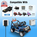12V Power Charger for Fisher Price Powered Wheels Gray and Orange Batteries
