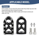 CNC Machined Motorcycle Gear Shift Lever Peg in MX Style for Harley Sport