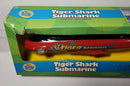 Retro Tiger Shark Submarine Toy for Kids - Battery Operated Water Fun