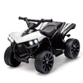Electric Kids 4-Wheeler Off-Road UTV with LED Lights - 1.86 mph Ride-On Truck