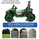 24V Kids 2-Seater Electric Ride-On UTV Truck with 4WD and 320W Motor, Remote Control