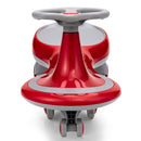 Babyjoy Flashing Wheel Wiggle Car Ride-On Toy for Toddlers & Kids - Red