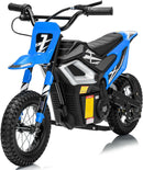 24V 250W Electric Dirt Bike for Kids with Music, Reaching Speeds of 14 MPH