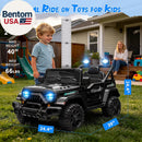 12V Children's Electric Ride-On Truck with Remote Control and Dual 35W Motors, Max Speed 3.5MPH