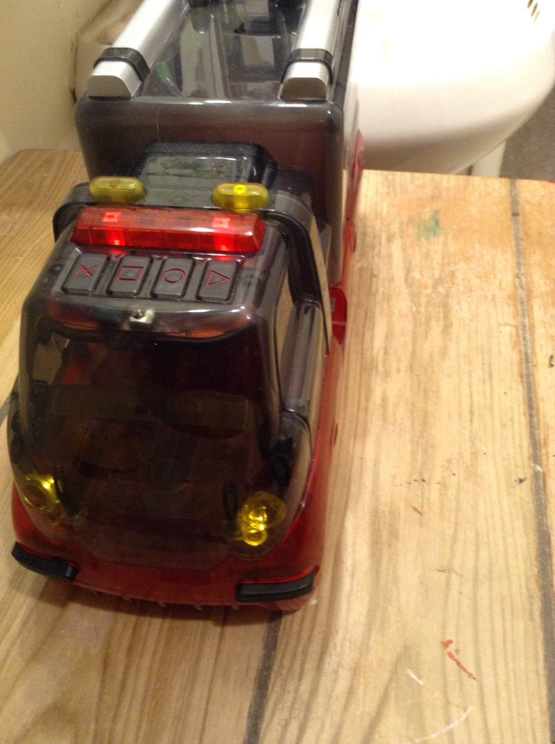 Fire Engine Toy with Tested Lights, Sounds, Motion, and Interactive Codes