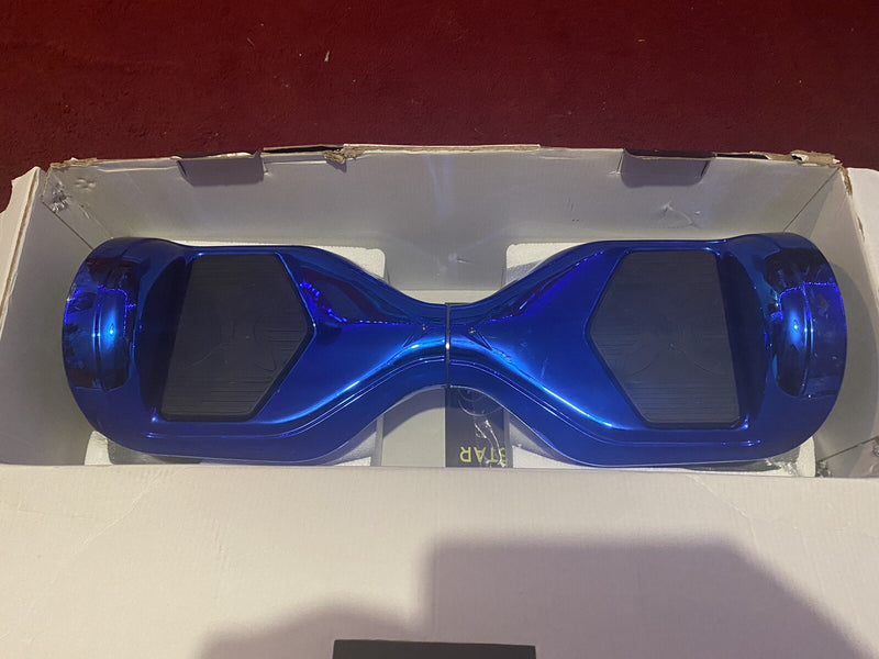 Hoverboard with All-Star Design and Single Wheel Balance