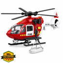 CSDCSD Rescue Helicopter Playset