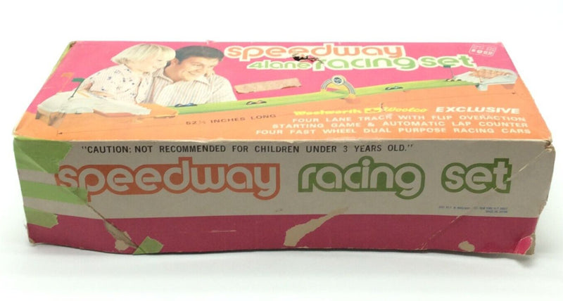 Exclusive Vintage Speedway 4-Lane Racing Set