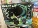 Kid Trax 12V Green Glow ATV Ride-On with LED Lights for Ages 3-5