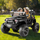 24V Kids Electric Ride-On Truck with Bluetooth, 2-Seater, Dual 200W Motors, Remote Control