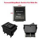Set of 2 Forward and Reverse Shift Switches for Kids Ride-On Toy Accessories