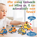 Toddler Car Toy Set for Boys and Girls Ages 2-3 - Perfect Birthday Gift