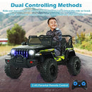 Children's Electric Truck with Remote Control & 12V Battery - Dark Black