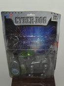 Collectible Interactive Silver Cyber Robotic Dog Toy - New and Sealed