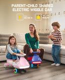 Cyberwiggle 2-in-1 Rechargeable Electric Swing Car