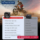 900A LiFePO4 Lithium Motorcycle Battery - 12V 12AH for ATV, UTV, Jet Ski