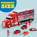 JOYIN 25-in-1 Fire Truck Toy Set with Lights and Sounds