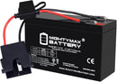 12V Power Wheels Ride-On Toy 7Ah Battery and Harness Replacement Kit