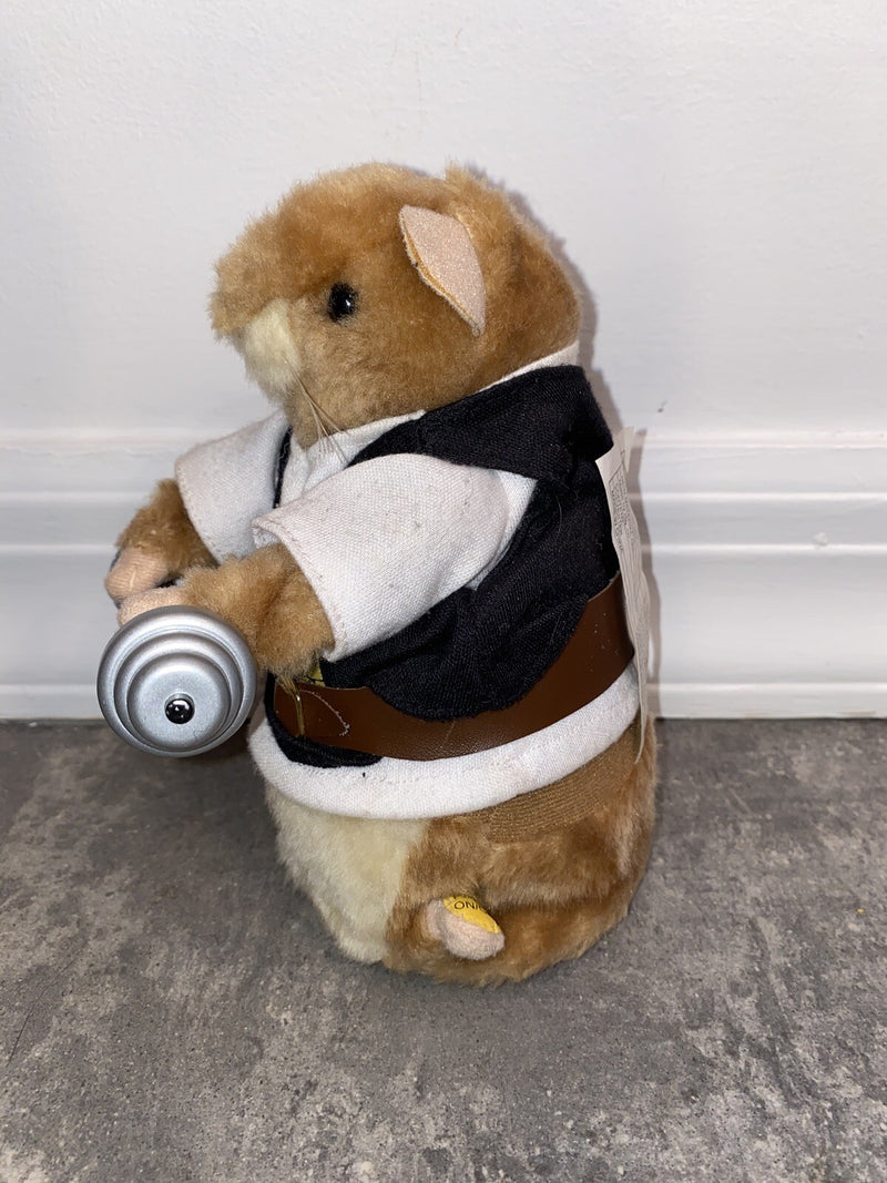 Dancing Hamster Gym Weight Lifter Interactive Music Toy