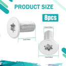 Set of 4 Brake Rotor Screws and Bolts for Brake Discs, Model 11609