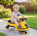 Wiggle Ride-On Toy for Kids 3+ with LED Light-Up Wheels