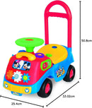 Mickey & Friends Interactive Ride-On Car with Lights and Sounds for Toddlers