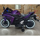12V Battery-Powered Kids Motorcycle - Ride-On Toy for Boys and Girls Aged 3-6 Years