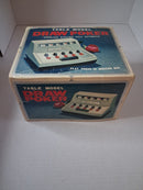 WACO 1971 Draw Poker Table Model Battery Operated Casino Game