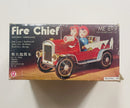 Metal Fire Chief Battery-Powered Fire Truck ME699 Collectible Toy