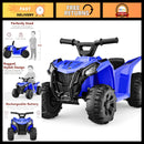 6V Children's Off-Road ATV, 4-Wheel Ride-On Car with Treaded Tires and Push-Button Acceleration