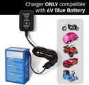 6V Battery Charger for Power Wheels - Compatible with Thomas, Harley, and More