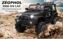12V Electric Ride-On Jeep Truck for Kids with Remote Control and 3 Speed Settings