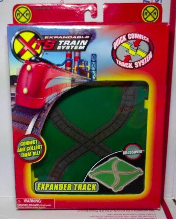 Expandable Train Track System with 11 Track Extenders Set