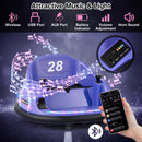 12V Electric 360° Rotating Bumper Car Toy for Toddlers with Remote Control