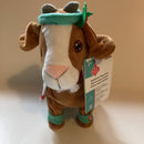 Gemmy Animated Screaming Yoga Goat - 10" Dancing & Singing Jingle Bells
