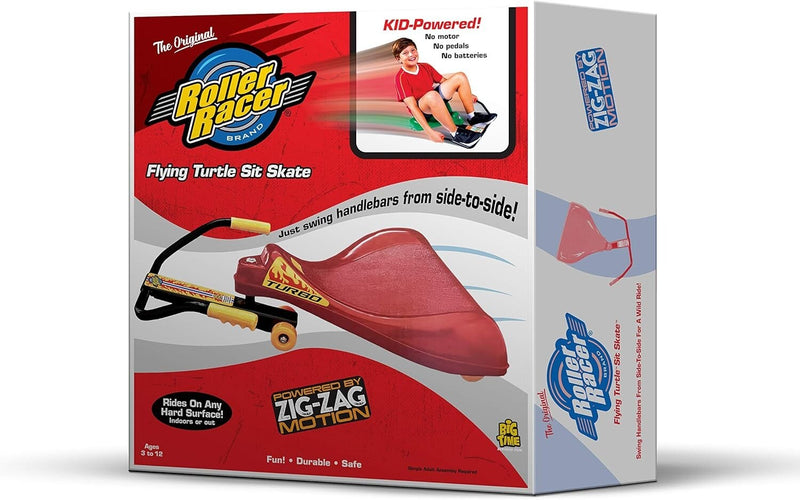 Flying Zig-Zag Motion Turtle Skate Toy for Active Kids Ages 3-8