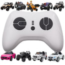 2.4GHz Replacement Controller for 12V/24V Children's Ride-On Vehicles; compatible with JR receivers