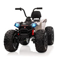 24V Electric Kids ATV Quad Car Toy with LED Lights, USB, and MP3 Music