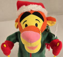 Disney Store Interactive Skiing Tigger Holiday Plush Toy with Sound Feature
